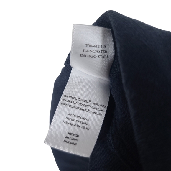 Rails Lancaster Indigo Star Full Zip Snap Button Closure Jacket M - Picture 10 of 11